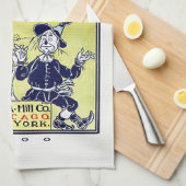 ヴィンテージのオズの魔法使いの表紙 キッチンタオル (四つ折り)