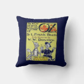 ヴィンテージのオズの魔法使いの表紙 クッション (裏面)