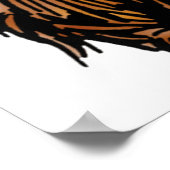 ヴィンテージのオズトト犬と緑の弓 ポスター (角)