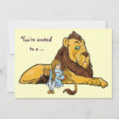 ヴィンテージのオズ誕生日パーティーの招待 招待状 (正面)