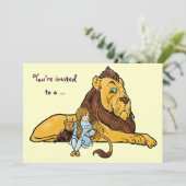 ヴィンテージのオズ誕生日パーティーの招待 招待状 (スタンド正面)