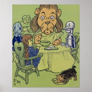 ヴィンテージのオズ食べ物の魔法使い ポスター