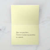 ヴィンテージのオランダの明けましておめでとうのかわいい子供 シーズンカード (内部)