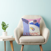 ヴィンテージのオリンピックボブスレーの操業Lake Placid クッション (椅子)