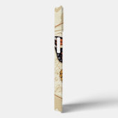 ヴィンテージのオレンジの蝶 Case-Mate iPhoneケース (裏面 / 右)