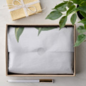 ヴィンテージのオレンジ色の果実と花の白 薄葉紙 (ギフト)