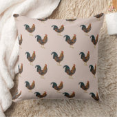 ヴィンテージのオンドリ クッション (ブランケット)