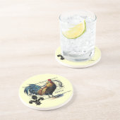 ヴィンテージのオンドリ コースター (側面)