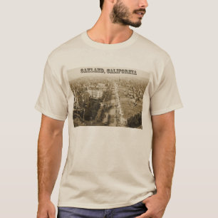 ヴィンテージのオークランドカリフォルニアの写真 Tシャツ