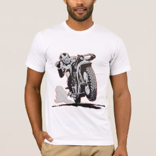 ヴィンテージのオートバイのイメージ Tシャツ