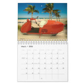 ヴィンテージのオートバイのカレンダー カレンダー (3月 2026)