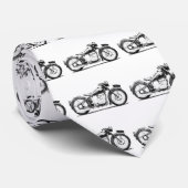 ヴィンテージのオートバイのワイシャツ- 1936年のBMW 500 ネクタイ (ロール)