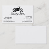 ヴィンテージのオートバイの名刺 名刺 (正面/裏面)