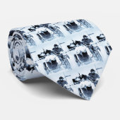 ヴィンテージのオートバイ及びサイドカー ネクタイ (ロール)