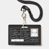 ヴィンテージのオートバイ バッジ (裏面（ネックストラップ付）)