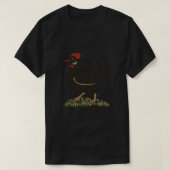 ヴィンテージのオールドクランキーと危険 Tシャツ (デザイン正面)