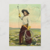 ヴィンテージのカウボーイ22 ポストカード (正面)