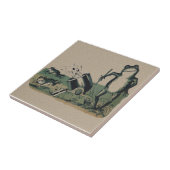 ヴィンテージのカエル タイル (側面)