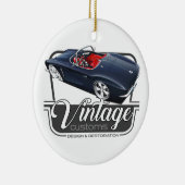 ヴィンテージのカスタムコルベット セラミックオーナメント (右)