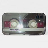 ヴィンテージのカセットテープ- Mixtape Case-Mate iPhoneケース (裏面(横))