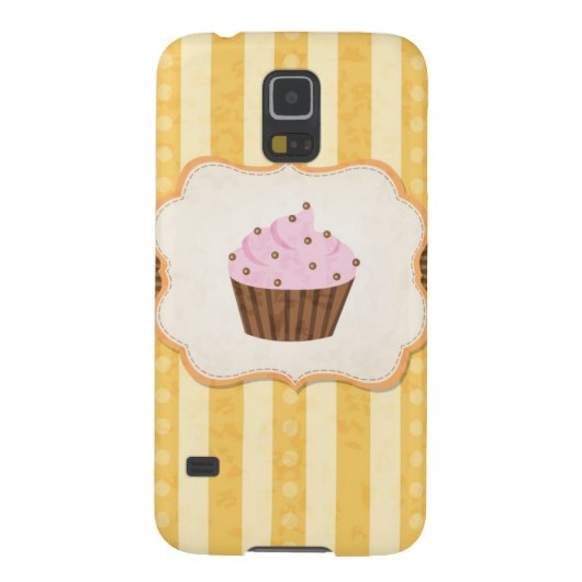 ヴィンテージのカップケーキの背景 Case-Mate SAMSUNG GALAXYケース (裏面)