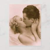 ヴィンテージのカップルのフランス人の郵便はがき ポストカード (正面)