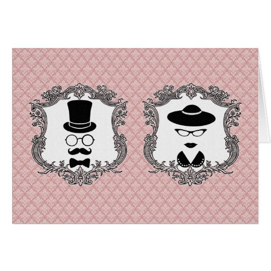 ヴィンテージのカップル (正面横)