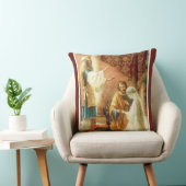 ヴィンテージのカトリック教の聖母マリアヨセフの花嫁の新郎 クッション (椅子)