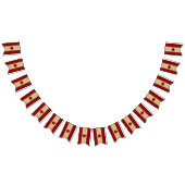 ヴィンテージのカナダのカエデの葉の旗 バンティングフラッグ (全)