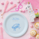 ヴィンテージのカニパーソナライズされたズ ペーパープレート (パーティー)