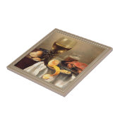 ヴィンテージのカニータイルの静物体験 タイル (側面)