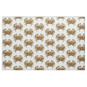 ヴィンテージのカニ ファブリック (ファットクウォーター)