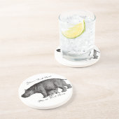 ヴィンテージのカバのコースター コースター (側面)