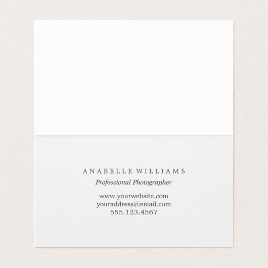 ヴィンテージのカメラのカメラマン 名刺 (内部フラット)