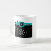 ヴィンテージのカメラのマグ コーヒーマグカップ (正面左)