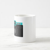 ヴィンテージのカメラのマグ コーヒーマグカップ (中央)