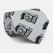 ヴィンテージのカメラのphotogapherのタイ ネクタイ (ロール)