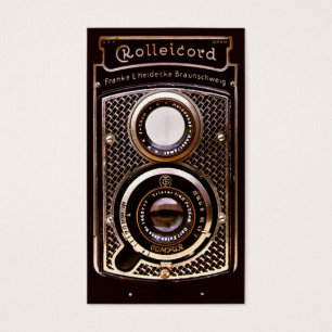 ヴィンテージのカメラのrolleicordのアール・デコ
