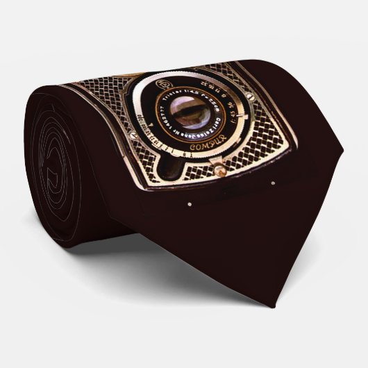 ヴィンテージのカメラのrolleicordのアール・デコ ネクタイ (ロール)