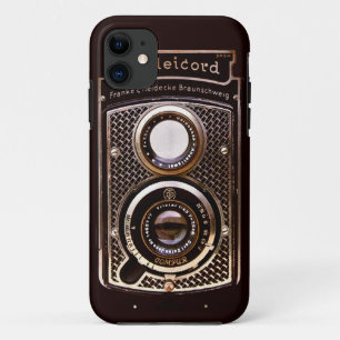 ヴィンテージのカメラのrolleicordのアール・デコ iPhone 11 ケース