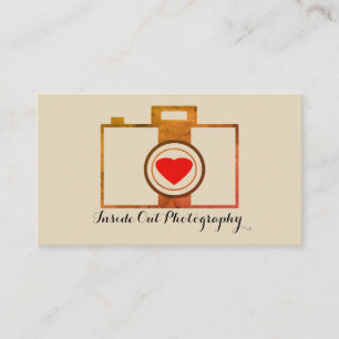 ヴィンテージのカメラマンの名刺 名刺