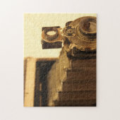 ヴィンテージのカメラ1 ジグソーパズル (縦)