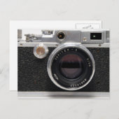 ヴィンテージのカメラ4の日本人のコピーのドイツ人の距離計 ポストカード (正面/裏面)