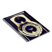 ヴィンテージのカメラ ノートブック (右側)