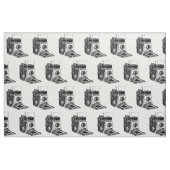 ヴィンテージのカメラ ファブリック (ファットクウォーター)