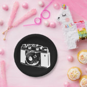 ヴィンテージのカメラ ペーパープレート (パーティー)