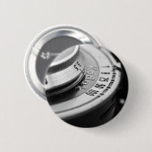 ヴィンテージのカメラ 缶バッジ (正面&裏面)