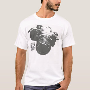 ヴィンテージのカメラ Tシャツ