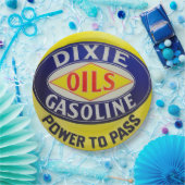 ヴィンテージのガソリンスタンドのDixieの油ガソリンは時代を改造しました ペーパープレート (パーティー)