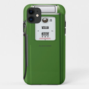 ヴィンテージのガソリン・ポンプ iPhone 11 ケース